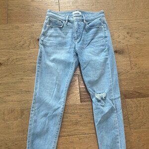 Loft Skinny Cropped Jeans, Size 4/27
